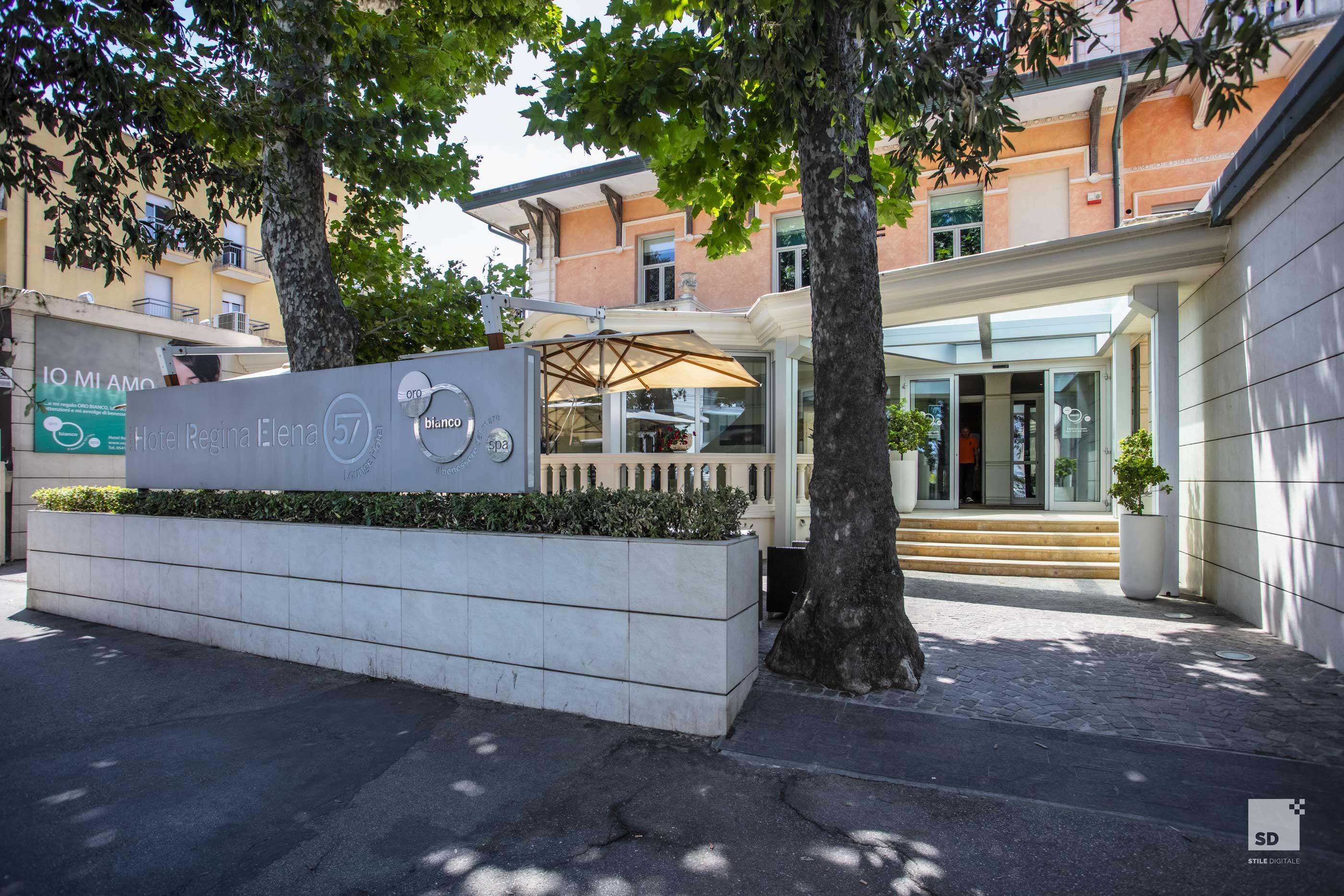 Hotel Regina Elena 57 & Oro Bianco Spa Rimini Exterior foto